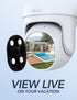 GNCC Security Camera for Home Security, Outdoor Camera, 1080P, Color Night Vision, Motion Sensor, Waterproof