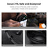 K&F CONCEPT 43mm 4-in-1 Pinch Lens Cap Cover, Center Lens Cover + Anti-Loss Keeper Leash + Microfiber Cleaning Cloth