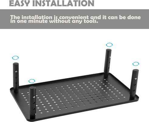 VONDETYR (1 Piece)(14.5" Lx9.3 Monitor Stand for Desk Monitor Riser, Adjustable Laptop Riser, Desk Organizer Desktop