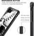 CARLOCA iPhone 12 Mini Case, Baseball Catcher at Home Pattern Design, Shockproof Anti-Scratch for Boys