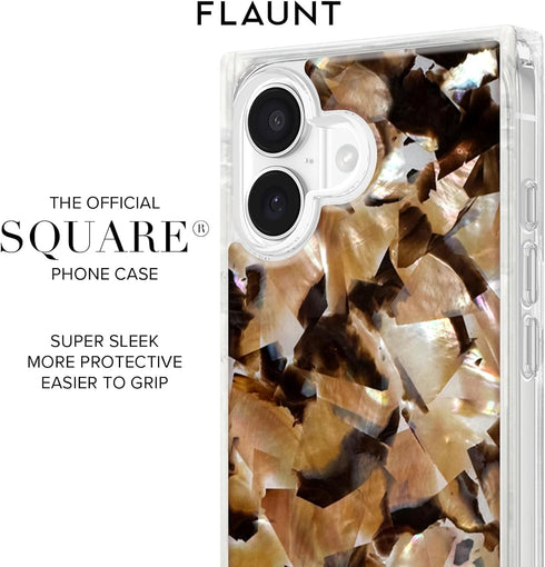 FLAUNT 17 Official Square Protective Case - Compatible with iPhone - Compatible with MagSafe & Wireless Charging