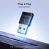 UGREEN 5.4 11/10/8.1, USB Bluetooth Adapter for PC Bluetooth Dongle Receiver EDR & BLE, Plug & Play Supports Windows