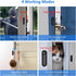 Door Alarm When Opened (2 Pack), 120dB Door and Window Open Sensor for Home Security/Kid Safety/Pool Safety, Sliding Front Door Opening Sensor Alert for Garage/Apartment/Business Office Entry,Black