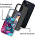 AshaPro 13 2-in-1 13 6.1inch for iPhone Case with Glossy All Inclusive Anti Fall Doublelayer Protection Soft TPU+PC