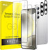 JETech Screen Protector for Samsung Galaxy S24 6.2-Inch, 2-Pack with Camera Lens Protector, HD Clear