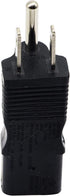zdyCGTime 3 Prong USA C13 to NEMA 5-15P Plug Power Adapter, 10A/125V, 2 Pack