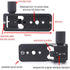 iShoot Lens Collar Replacement Foot, Tripod Mount Rings Compatible with Sony FE 200-600mm f/5.6-6.3 G OSS Lens