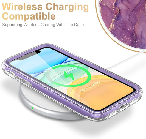 Esdot Compatible with iPhone 12 Pro Max Case - Built-in Screen Protector, Fashionable Designs for Women Girls,