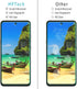 HPTech (2 Pack) Tempered Glass Screen Protector for Motorola Moto One 5G Ace, Anti Scratch, Bubble Free
