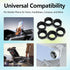 6 Pack Car Phone Mount Replacement Parts, Tightening Nut for Replacement Car Mount Screw-On Ball-Joint Fixed Adapter
