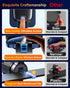 Qifutan 3 1 Dash Mounted Phone Holders for Your Car Dash Phone Mount for Car Dashboard Air Vent Multi-Mount in Vehicle