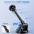 ORIbox Magnetic Phone Holder Car Mount with Adjustable Telescopic Arm, Strength Suction Cup, Compatible with All Phones