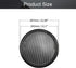 Fielect 2Pcs 12 inch Speaker Grill Cover Mesh Car Audio SubWoofer Grille Waffle Grill Cover Guard Protector Grille Black