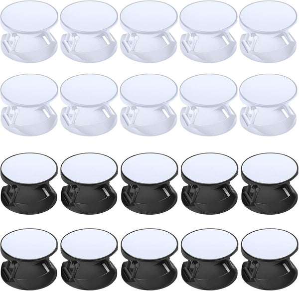 Weewooday 20 Pcs Sublimation Socket Blank Phone Grip Holders Collapsible Phone Grips Self