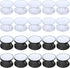Weewooday 20 Pcs Sublimation Socket Blank Phone Grip Holders Collapsible Phone Grips Self