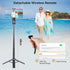UTEBIT 40" Selfie Stick with Wireless Remote, Portable Phone Tripod Stand for iPhone & Android, Extendable Selfie Stick