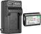 Kastar NP-FW50 Battery & AC Charger for Sony ILCE-5000, a5000, ILCE-5100, a5100, ILCE-6000, a6000