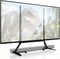 Amazon Basics Universal TV Stand, Height Adjustable for TVs up to 77 inch, Compatible
