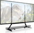 Amazon Basics Universal TV Stand, Height Adjustable for TVs up to 77 inch, Compatible