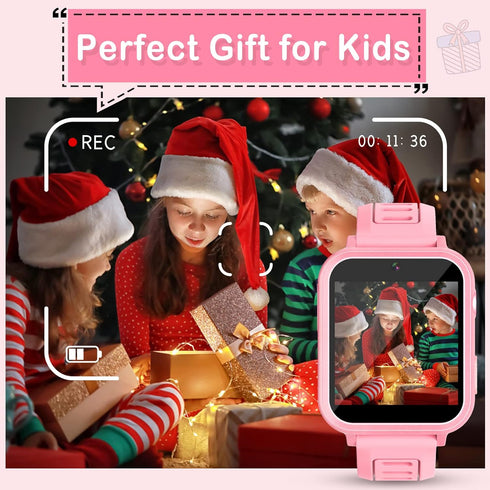 Smart Watch for Kids, Toddler Watch Toys with 24 Games, Camera, Video Recorder, Music, Alarm, Birthday Gift for Ages