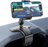 FONKEN Universal 360 Dashboard Cell Phone Holder, Upgrade Clip Car Phone Holder Mount