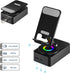 voijump Cell Phone Stand with Wireless Bluetooth Speaker, LED, Anti-Slip Base HD Surround Sound,Perfect