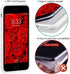 IceSword iPhone SE 3 Case 2022 - White Silicone Gel Rubber Cover for iPhone SE 3 & 2020 (2nd Gen) 4.7" Drop Protection