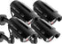 F FINDERS&CO Solar Powered Fake Security Camera, Bullet Dummy Surveillance System with Flashing Lights
