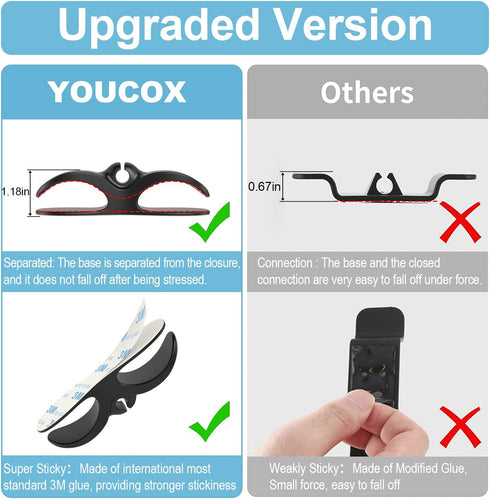 Cord Organizer for Appliances, Upgraded Kitchen Cord Organizer, Cord keeper Cord wrapper Cord holder Cord winder for Appliances Air Fryer, Coffee Maker, Blender, Pressure Cooker, Toaster by YOUCOX