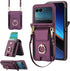 Asuwish Phone Case for Motorola Moto Razr 50 Ultra/Razr+ 2024/Razr Plus 2024 Wallet