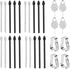 4 Set Replacement Stylus Pen Nibs for Samsung, Touch S Pens Tips for Samsung Note 10/Note 10 Plus/Tab S6/T860/T865,