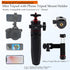 Byrgfkjt 360 Extendable Selfie Stick & Mini Tripod, Rotatable Selfie Stick with Non-Slip Grip for Smartphones & Action