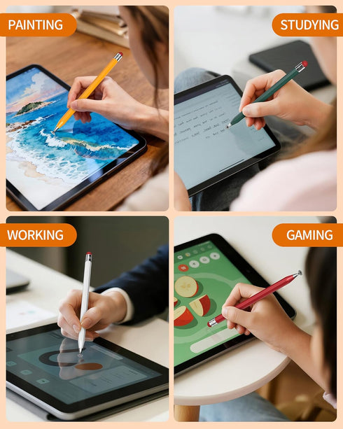 DAXINGXING 5 PCS Stylus Pen for Touchscreen,Octagonal Retro Design,Stylus Pen High Precision High Sensitivity