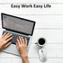 Wireless Bluetooth Mouse - Rechargeable, 4 Way Scrolling, 4 Level 3200 DPI, Quiet Click, 3 Devices for Windows, Linux,