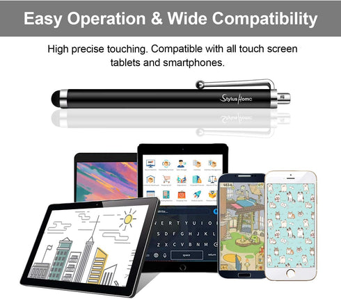 Stylus Pens for Touch Screens, StylusHome 10 Pack High Precision Capacitive Stylus for iPad iPhone Tablets Samsung