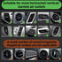 cdipkif 360 car air Vent Holder, Top-of-The-line car Phone Holder for iPhone Adjustable Angle, Compatible