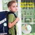 Safe Sound Personal Alarm 3 Pack, 130 dB Loud Siren Keychain with LED Light (Black/Purple/Green)