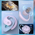 Earphone Wireless Bluetooth, OWS Hanging Bluetooth 5.4 Earphones, Open Ear Headset Ball, Portable Comfortable HiFi Sound