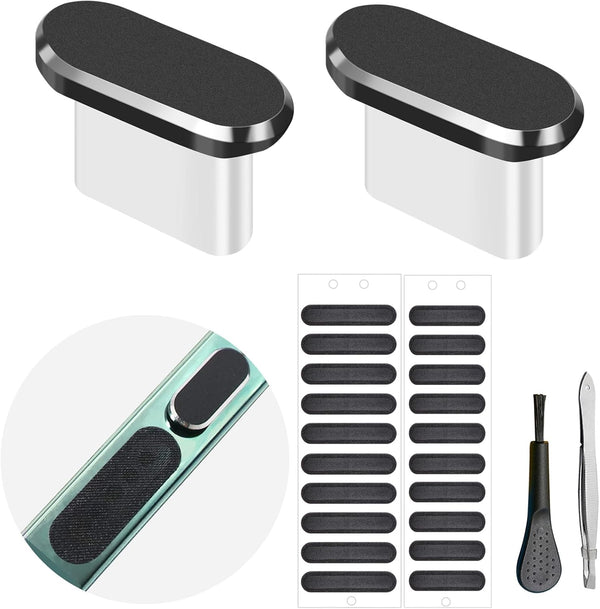 USB C Dust Plug, Type C Anti Dust Cover Protector Cap for iPhone 15 Series, Samsung Galaxy S22/S21/S20