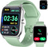 Smart Watches for Men/Women, 1.8'' Alexa Built-in Fitness Tracker Watch with Bluetooth Calls, IP68 Waterproof, 110