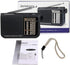 Retekess V117 Portable Radios - AM FM Shortwave Radio with Clear Dial, Best Reception for Seniors (Black)