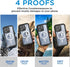 AICase Waterproof Case for iPhone 15 Pro, IP68 Certified Full Body Protection, Snowproof Dustproof with MagSafe (6.1")