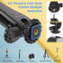 Zeadio Smartphone Tripod Mount Adapter, Cell Phone Tripod Holder Selfie Stick Monopod Adjustable Clamp, Fits for All