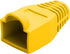 Cmple RJ-45 Color Coded Strain Relief Boots - Yellow (50 pcs)