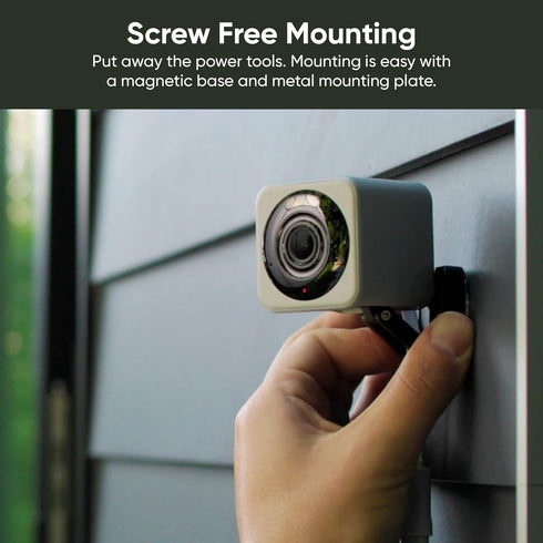 WYZE v4 2.5K Cam (Latest Model), AI Security Camera, Indoor/Outdoor Cameras for Home Security, Baby Monitor & Pet