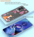 for Motorola Moto G Stylus 5G 2024 Case, Clear Cute Flowers Design for Girls, Slim Soft TPU Bumper Shockproof Cover