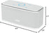 DOSS SoundBox Touch Bluetooth Speaker - 12W HD Sound, IPX5 Water-Resistant, 20H Playtime, Touch Control, White