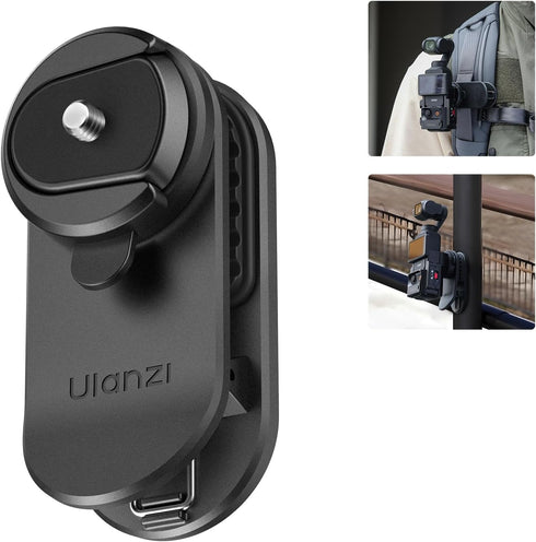 ULANZI CK02 Cka Quick Release Camera Backpack Mount Clip, Magnetic Mount Stand with