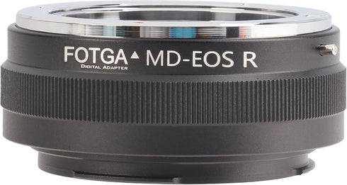 FOTGA MD-EOSR Lens Mount Adapter Ring - for Minolta MD Lens to Canon EOS R Mount Series Mirrorless Cameras