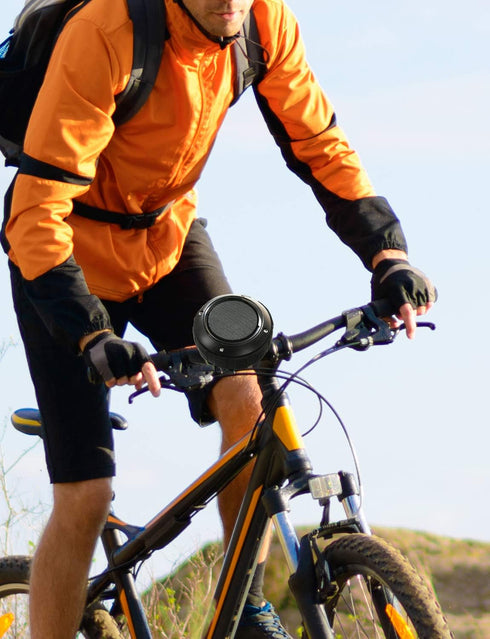 Kunodi Outdoor Waterproof Bluetooth Speaker, Wireless Portable Shower Travel Speaker with Subwoofer, Built-in Mic for